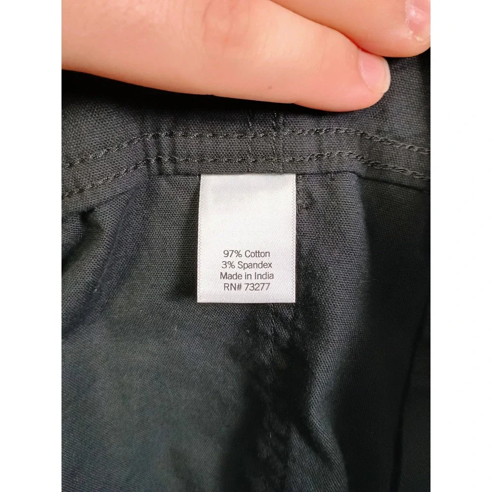 Utility‎ Gorpcore Sonoma Womens XXL Black Stretch Cotton Cargo Hiking Shorts